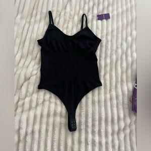 Black HeyShape Snatched Thong Bodysuit • Size XL